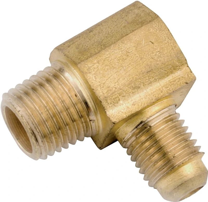 5/8 In. X 1/2 In. Male 90 Degree Flare Brass Elbow Fitting