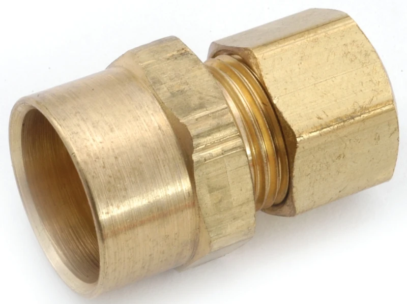 5/8 In. X 3/8 In. Lead Free Brass Sweat Adapter
