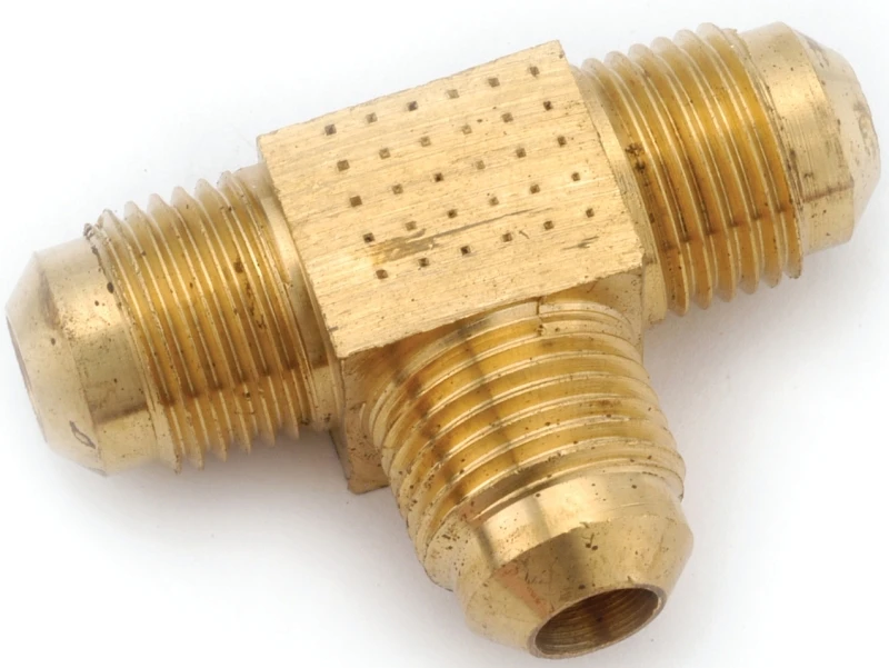 1/4 In. Lead Free Brass Flare Tee, 5 Pk, Model 754044-04