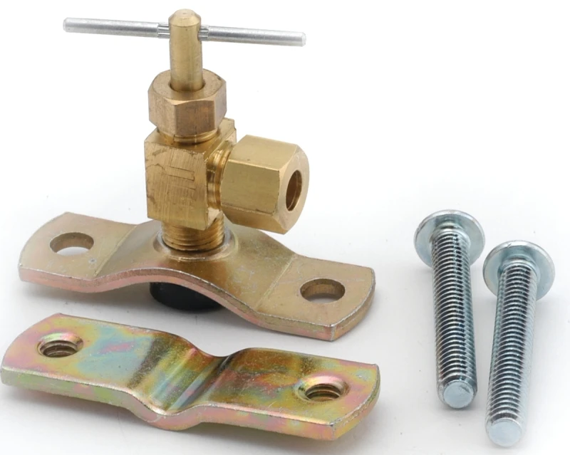 1/4 In. Low Lead Brass Saddle Valve For Plumbing Applications