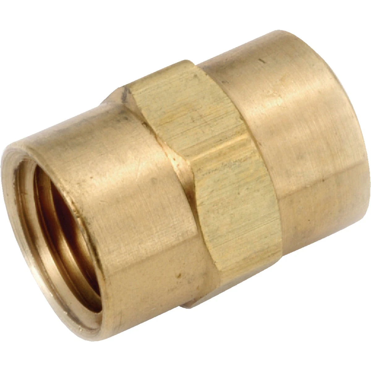 1/2 Inch Lead-free Yellow Brass Coupling F.i.p. Thread