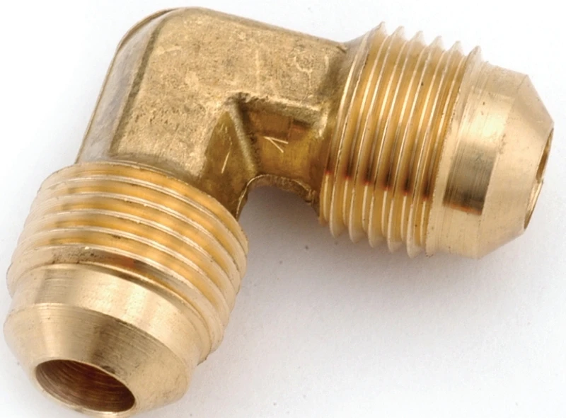 Lead Free Brass Flare Elbow Pipe Fitting, 1/2 Inch Flare by Flare