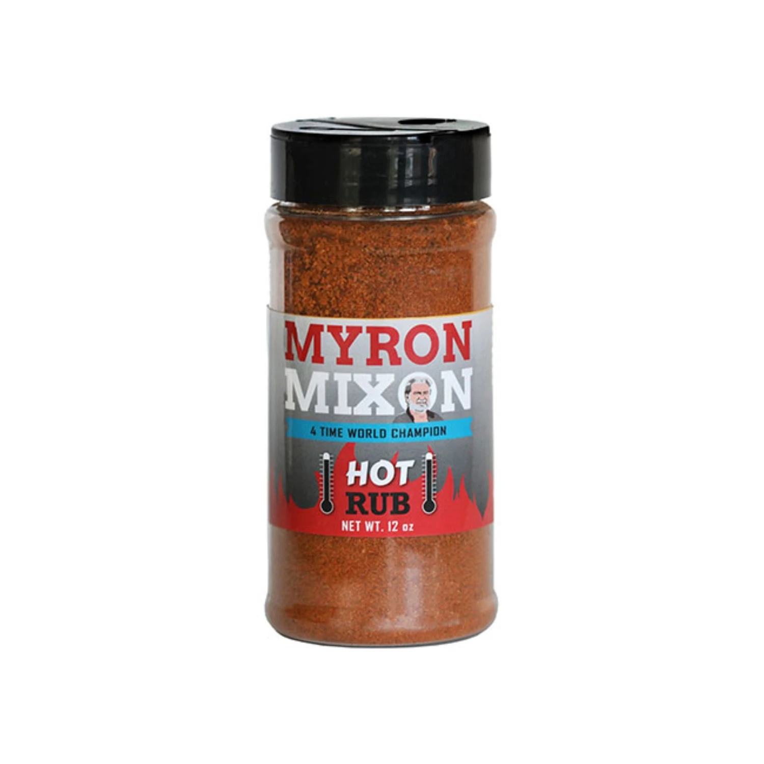 Hot Bbq Rub 12 Oz - Championship Flavor For Meats & Vegetables