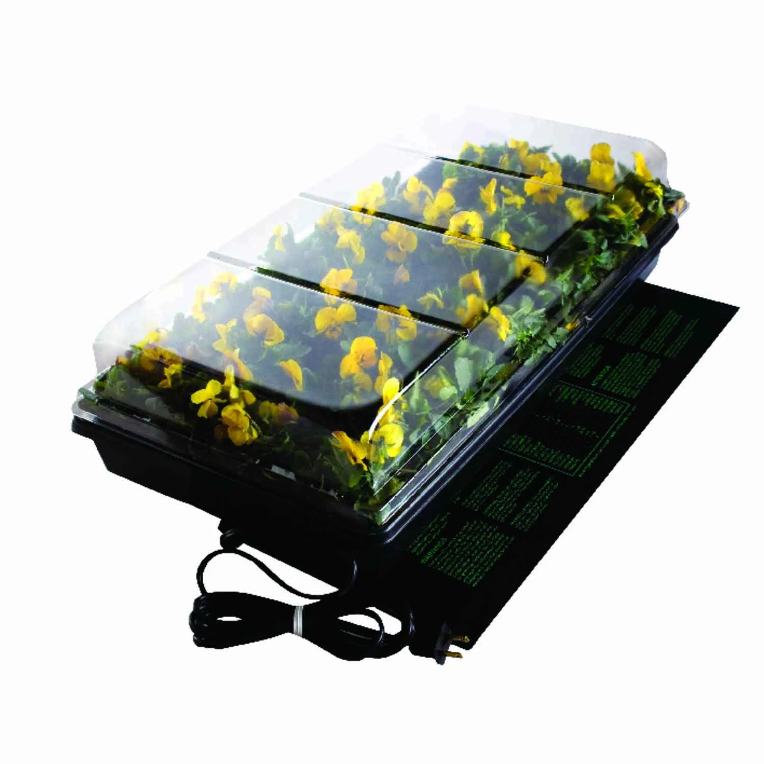 17 Watt Hydroponic Germination System With Heat Mat And Humidity Dome