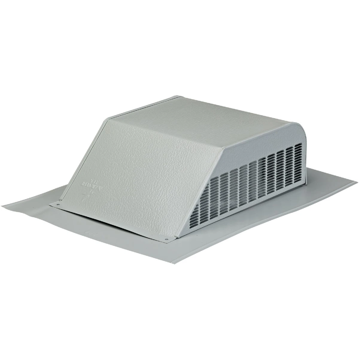 Airhawk 50 In. Gray Aluminum Slant Back Roof Vent With 8 In. Opening