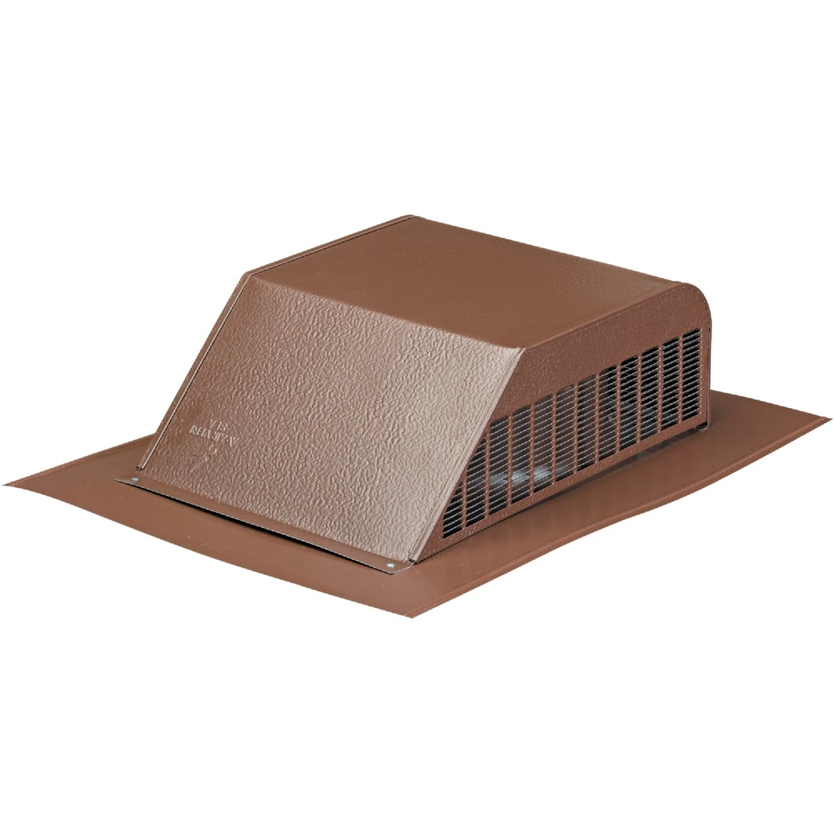 Airhawk 50 In. Brown Aluminum Slant Back Roof Vent With 8 In. Opening
