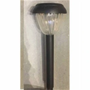 Solar LED Light, Black Plastic