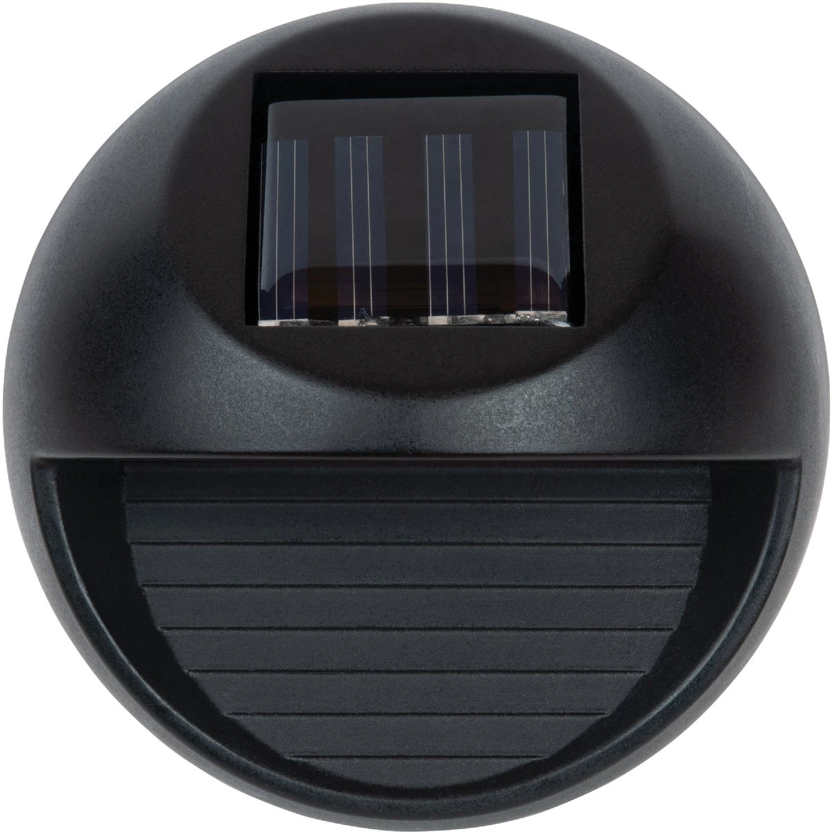 Moonrays 3 In. Black LED Solar Wedge Light (2-Pack)