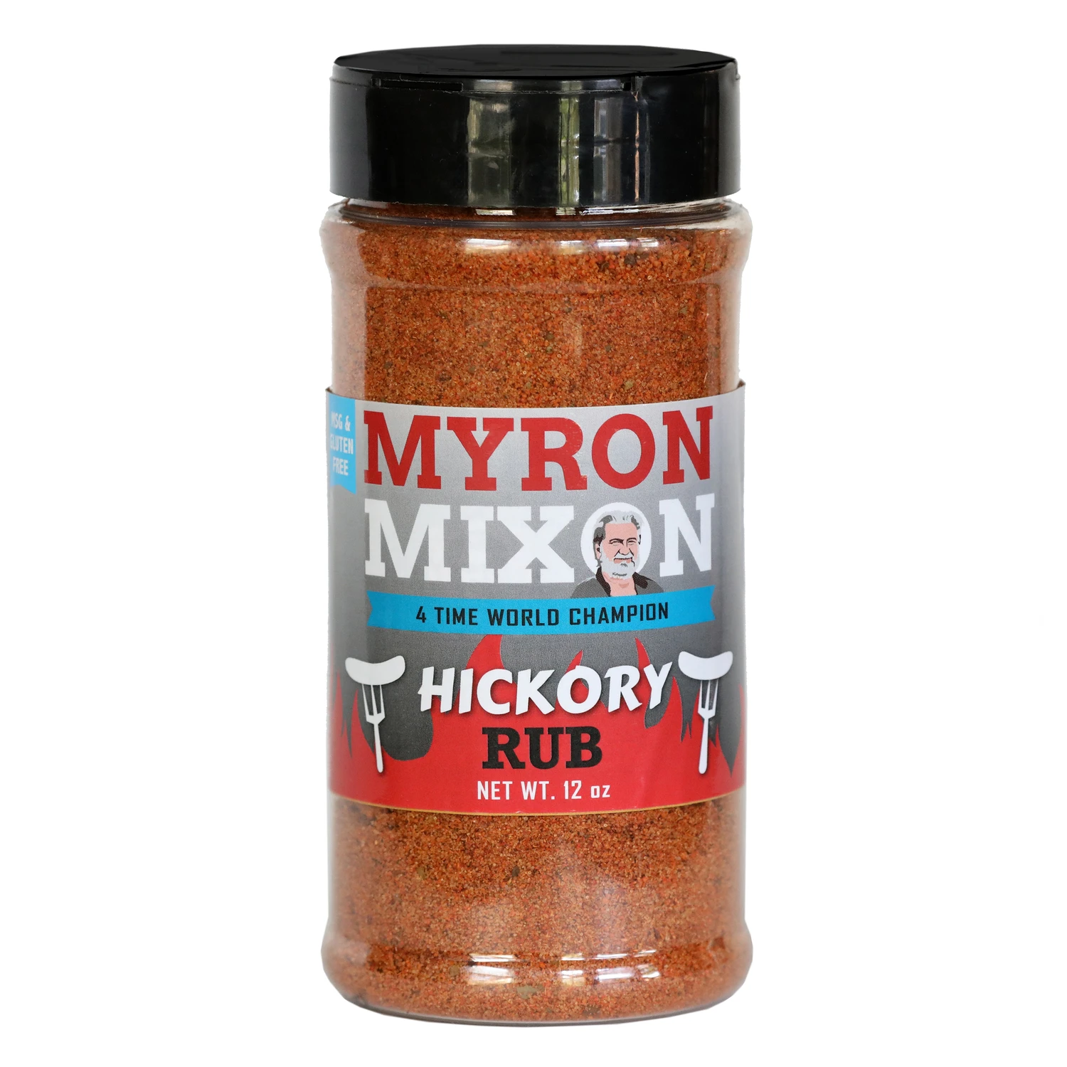 Hickory Barbecue Rub Seasoning, 12 Ounce Bottle