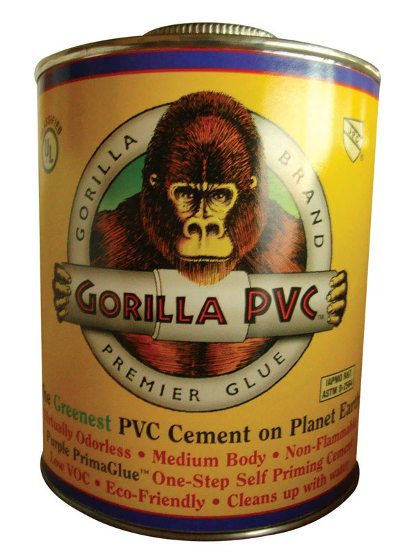 Prima Purple Primer for Plastic PVC Pipe, 16 Ounce Bottle