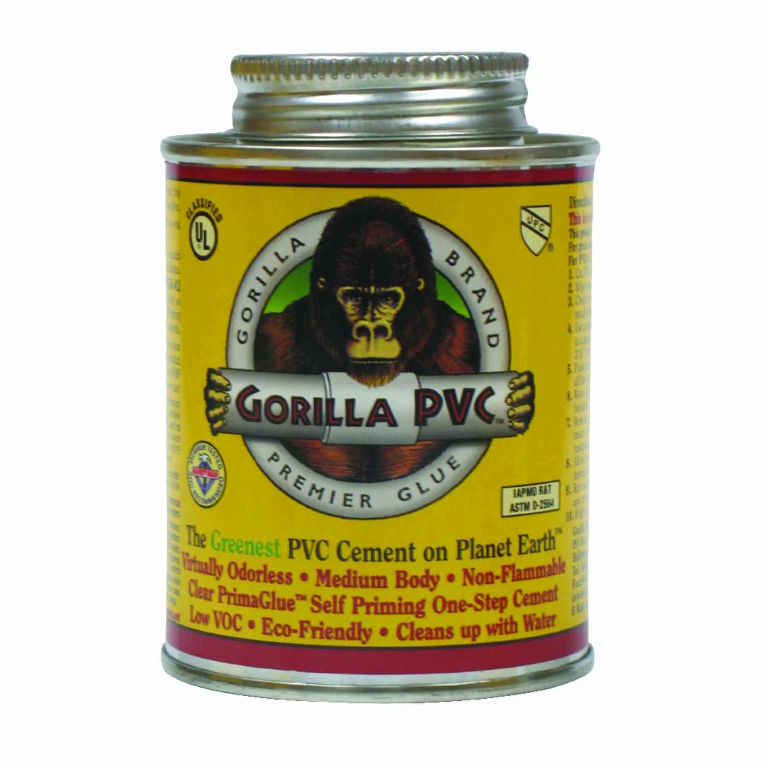 PRIMA 8OZ CLR PVC GLUE