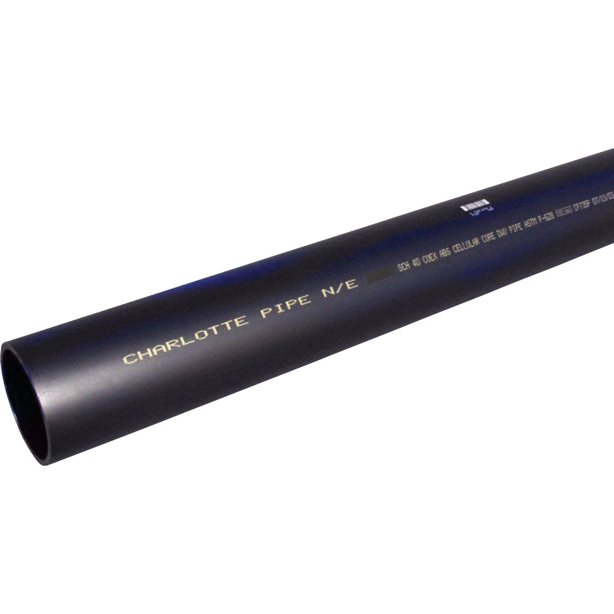 4 In. X 20 Ft. Abs Foam Core Dwv Pipe, Schedule 40
