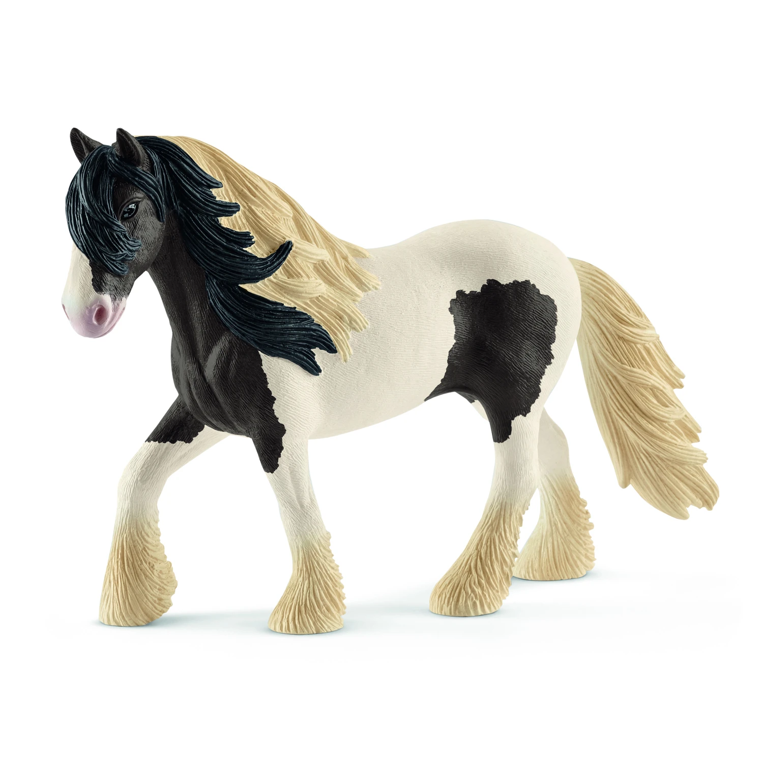 Tinker Stallion Toy Figure, Brown/white, 6.4" X 1.7" X 4.3"