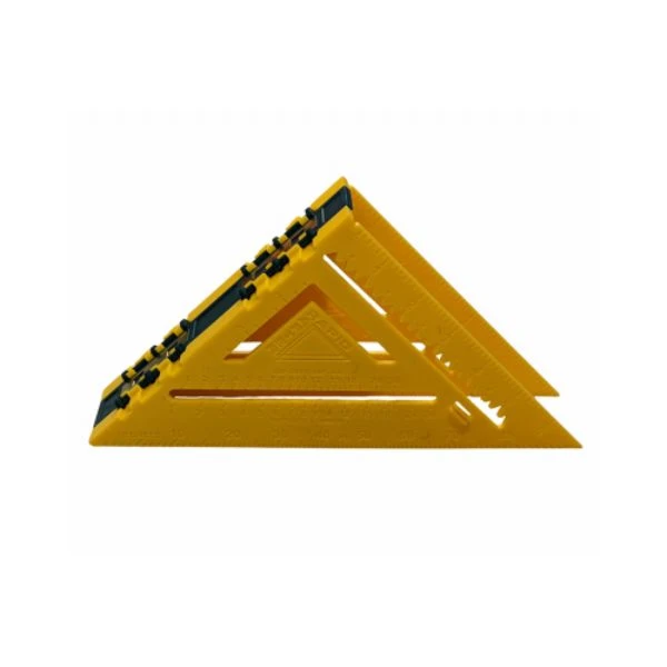 Double-sided Rafter Square, Yellow & Forest Green - Model 1002