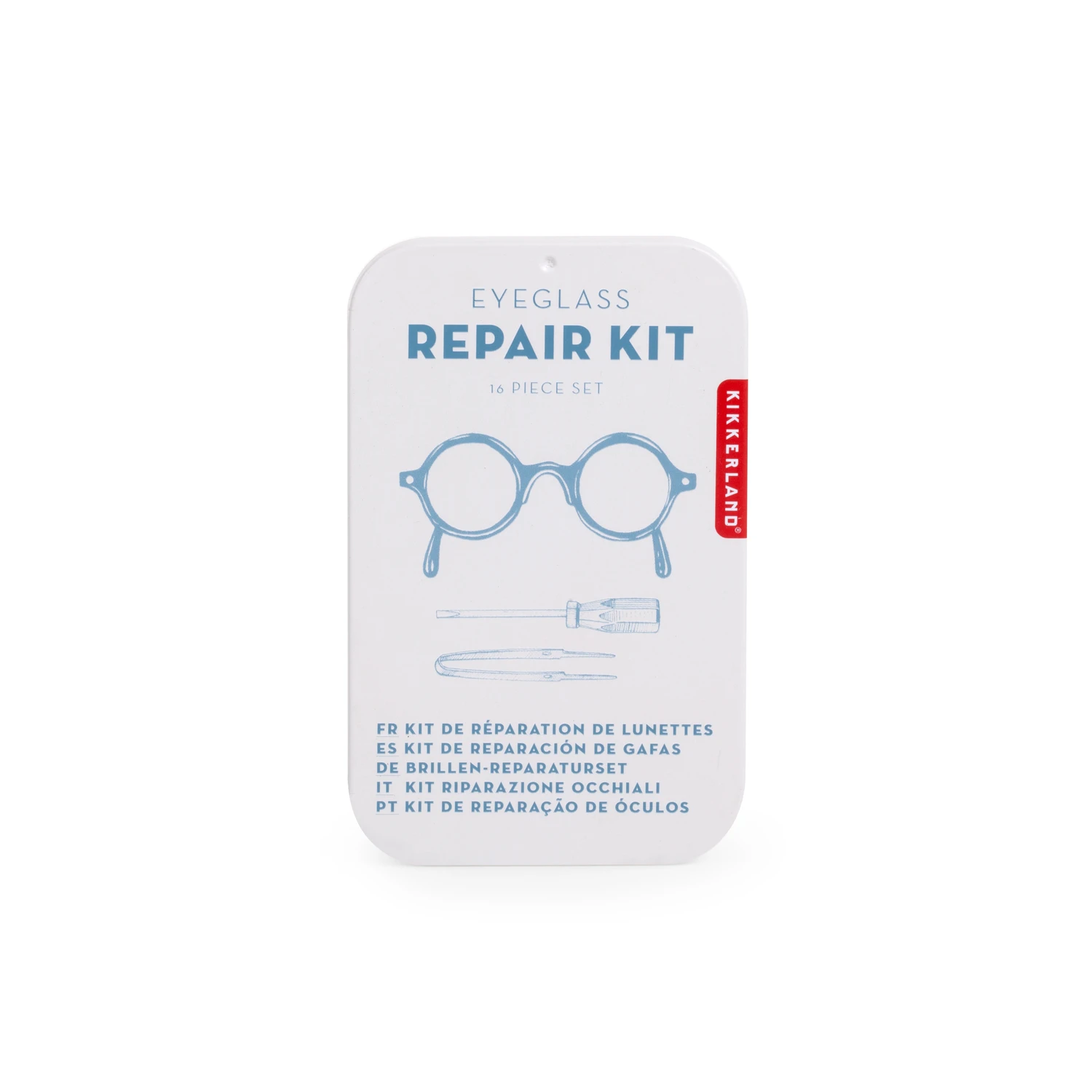 Eyeglass Repair Kit 16 Piece Set With Tools And Accessories