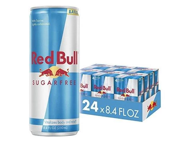 Energy Drink, Sugar Free, 8.4 oz., 4-Pk.