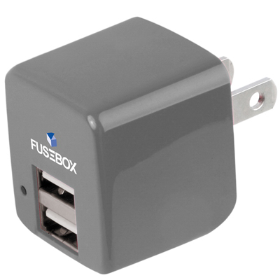 2.4a Dual Port Usb Wall Charger Model 131 0747 Fb1 By Fusebox