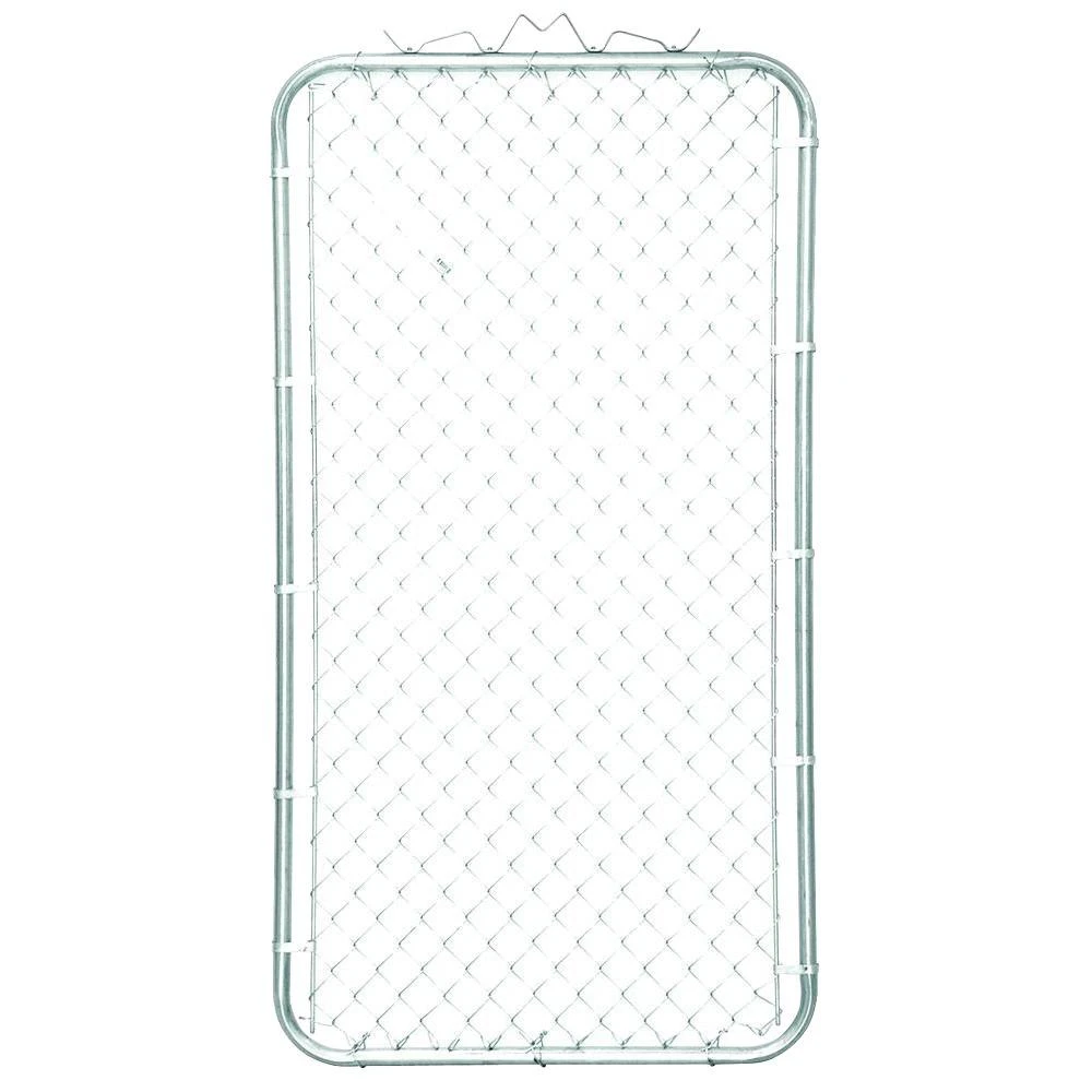 Bent Frame Chain Link Walk Gate, 42 Inches by 72 Inches
