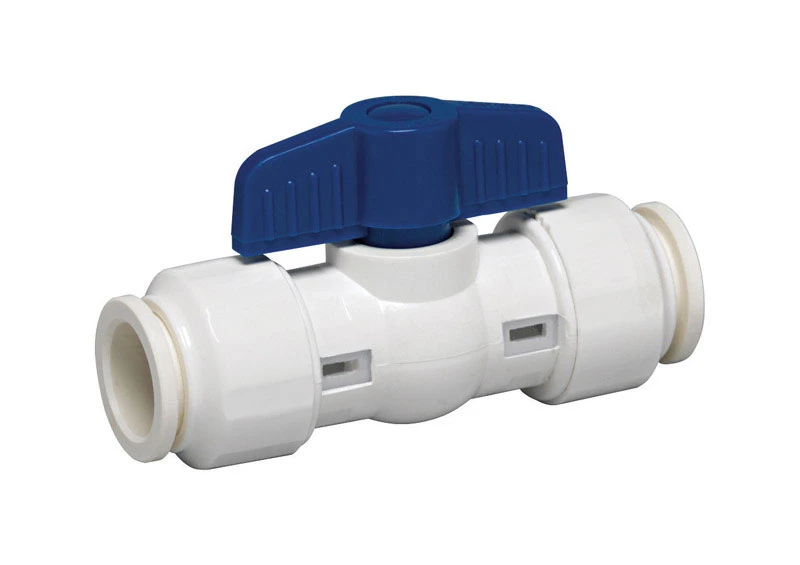 Homewerks 1/2 Inch Pvc Push Fit Ball Valve Full Port - Model 117-8-12-12
