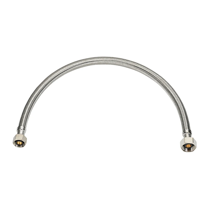 Homewerks Worldwide 3/8-in Compression 16-in Braided Stainless Steel Faucet Supply Line Homewerks Worldwide 3/8-in Compression 16-in Braided Stainless Steel Faucet Supply Line