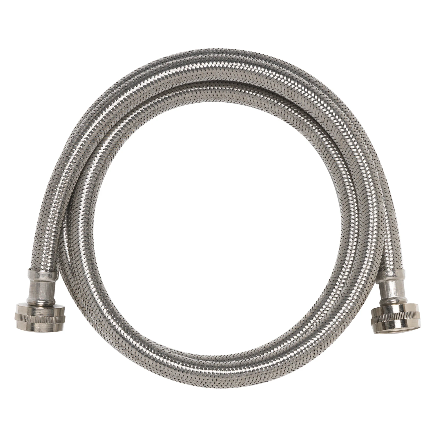 3/4 In. Hose Thread X 3/4 In. Hose Thread 60 In. Braided Stainless Steel Washing Machine Supply Line