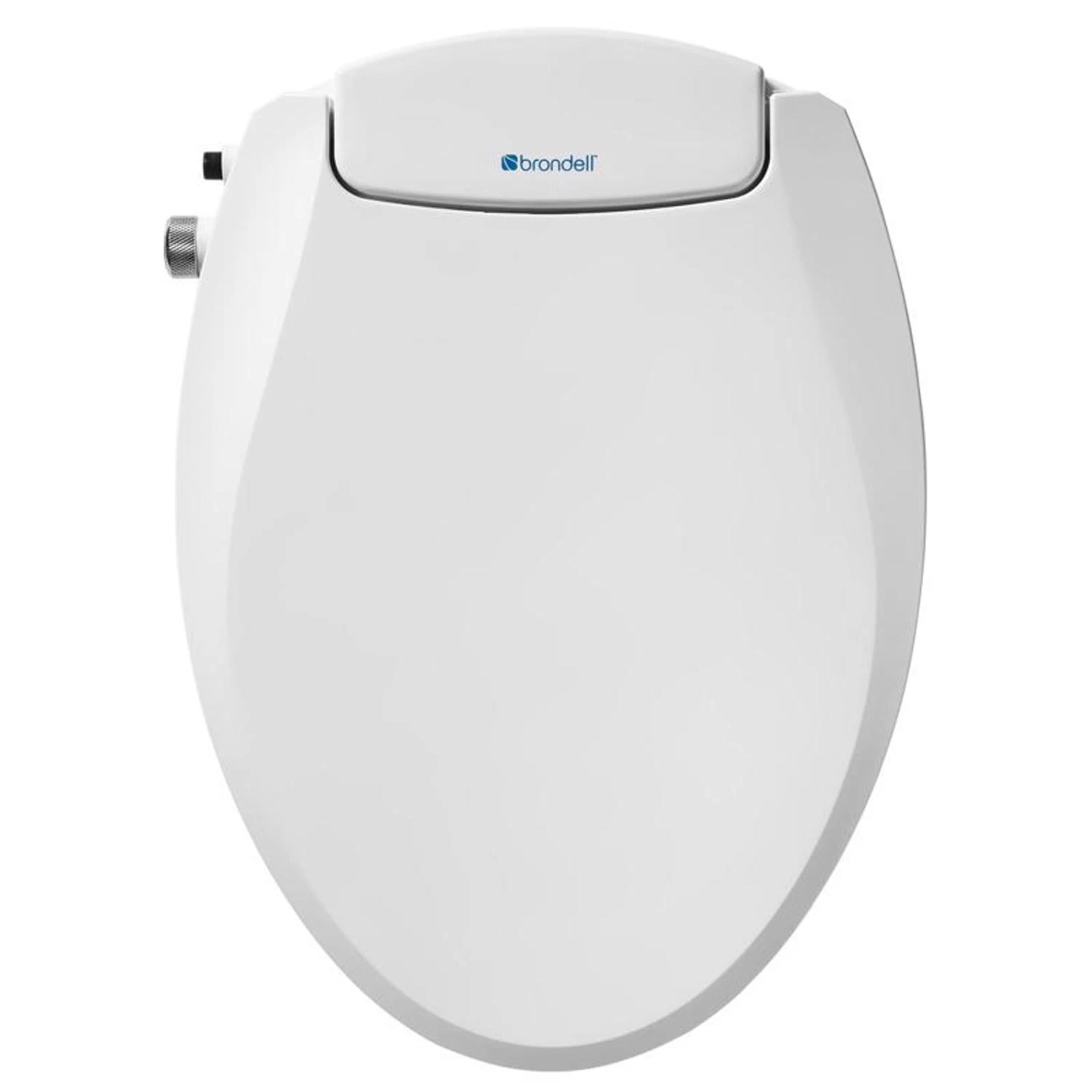 Ecoseat Elongated White Bidet Seat With Adjustable Pressure S101-ew