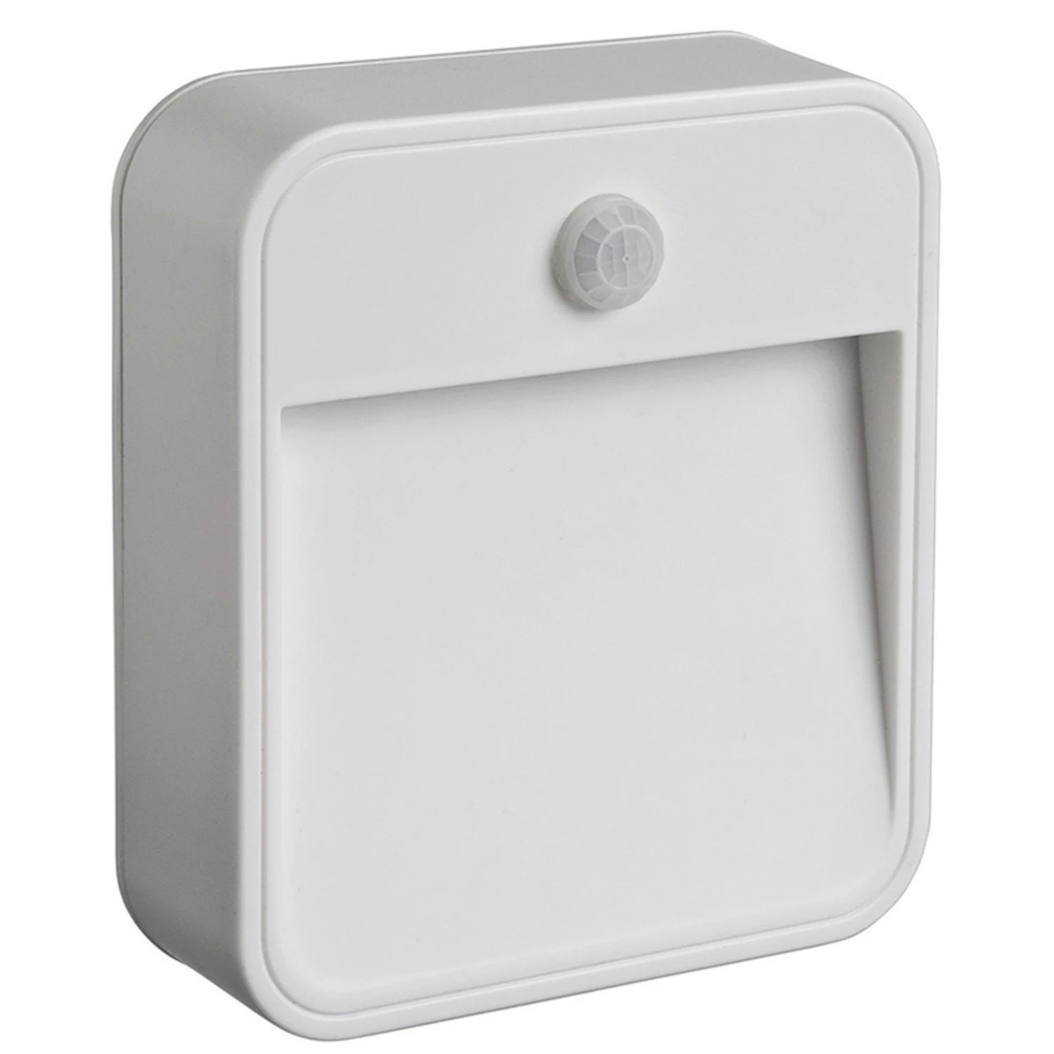 Automatic Battery Powered Amber Led Night Light, Model Mb720a-wht-01