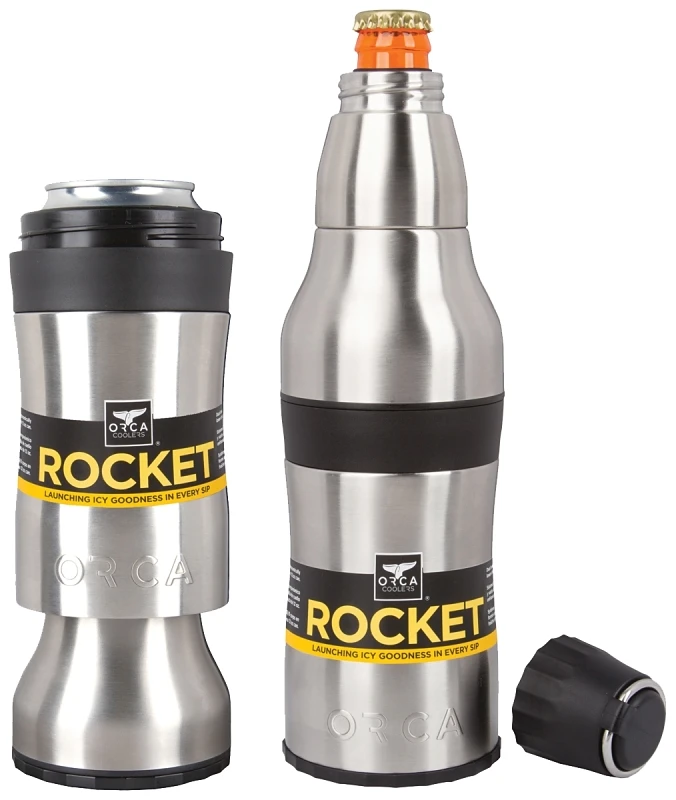 Rocket Double-walled Vacuum Sealed Bottle/can Holder - Model Orcrock