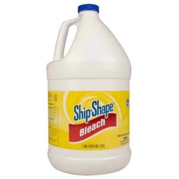 Super Clean Ship-Shape Bleach, 128 Ounce Bottle, Household Cleaning Solution