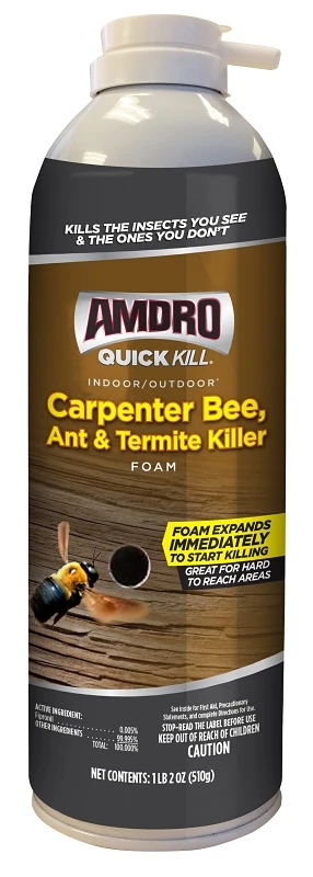 Quick Kill 18 Oz. Foaming Aerosol Spray For Carpenter Bee, Ant, & Termite Control