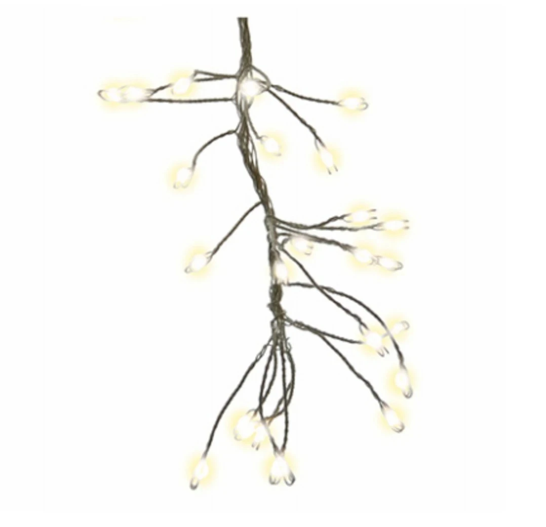 Micro Cluster Big Seed Light Set, Twinkling Warm White, 420 Count LED Lights