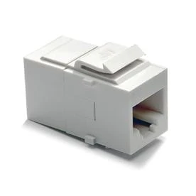 Rj45 Cat 6 Coupler Keystone Insert, White - Model Wp3452whv1