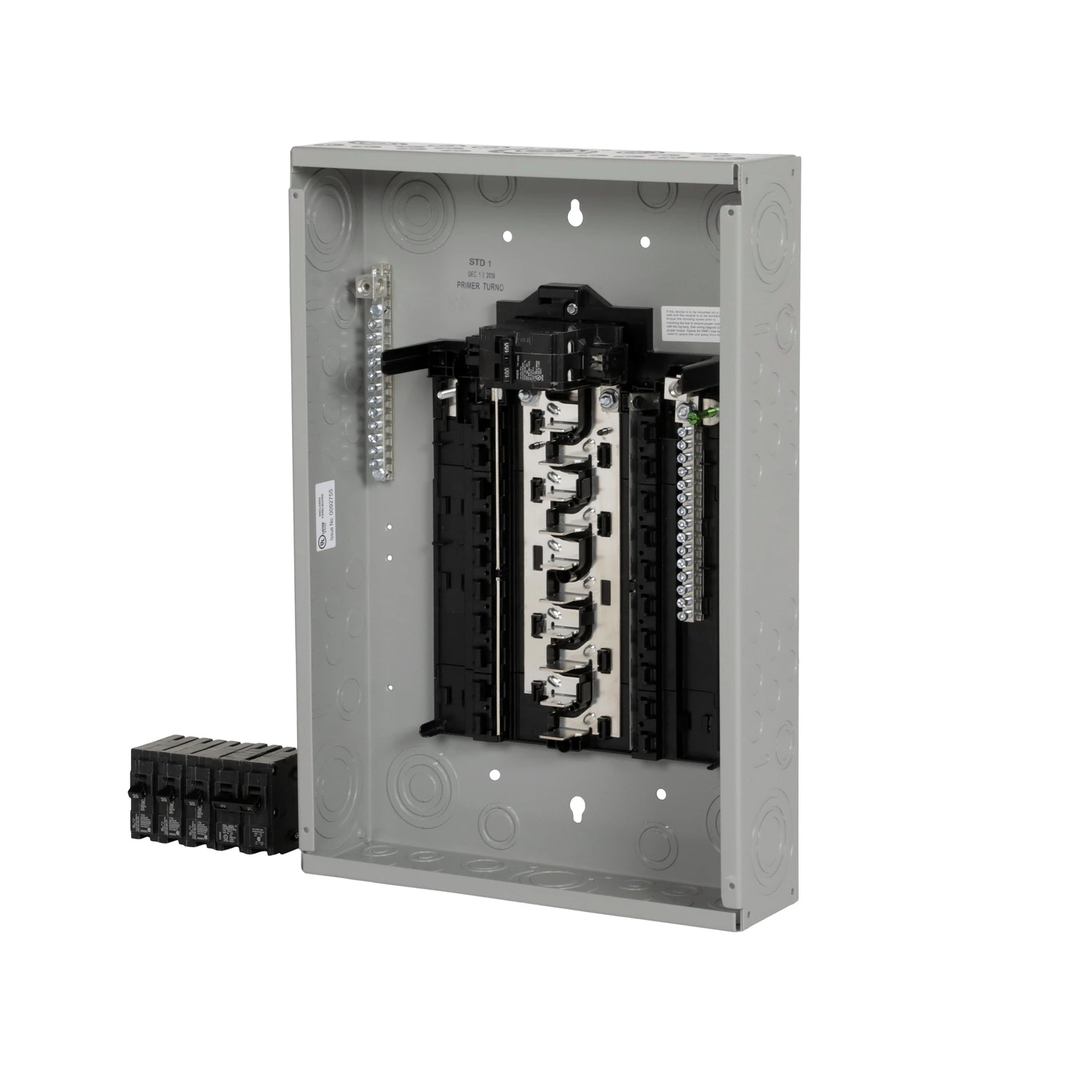Sn Series 100 Amp 120/240 Volt 20 Space Combination Mount Circuit Breaker Panel