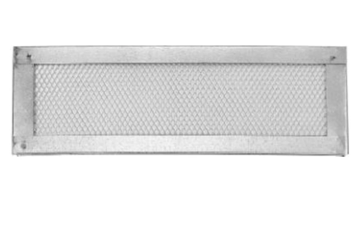 16 X 6-inch Galvanized Steel Flat Screen Vent, Model Scv166-1/8