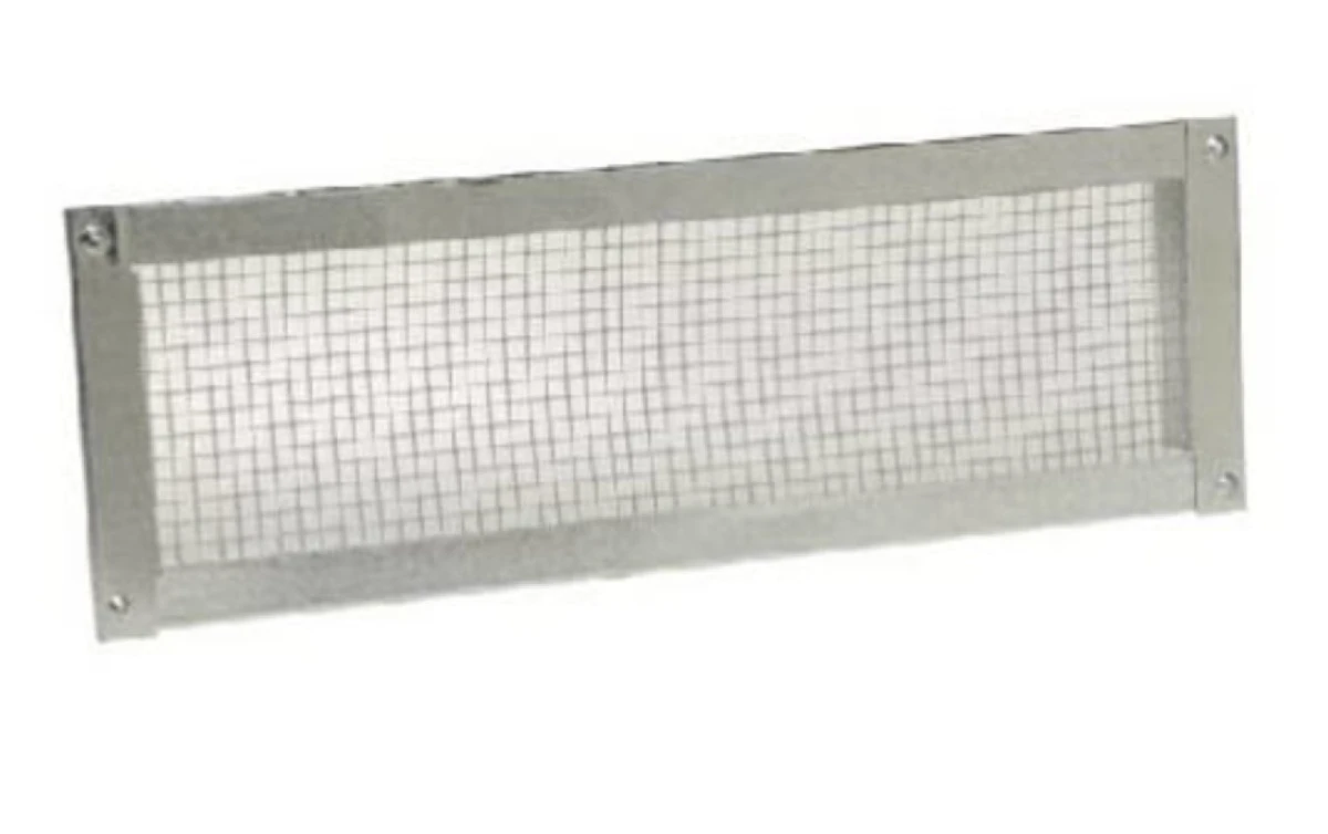 14 X 4-inch Galvanized Steel 2-way Reversible Vent For Stucco Or Siding Applications