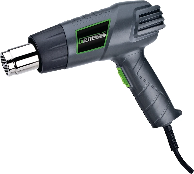 12.5 Amp Dual Temperature Heat Gun Kit With 9 Accessories