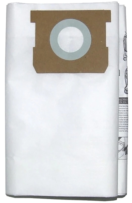 5 to 6 Gallon Wet/Dry Vacuum Dust Filter Bag, 3-Pk.