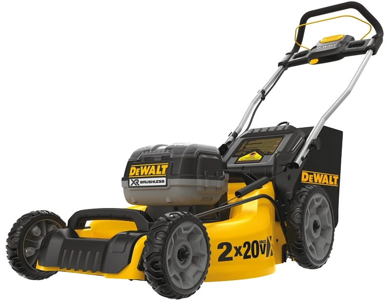 40-Volt MAX 3-in-1 Cordless Lawn Mower with Brushless Motor, 21.5-Inch Deck, Includes Two 20-Volt Batteries and Charger