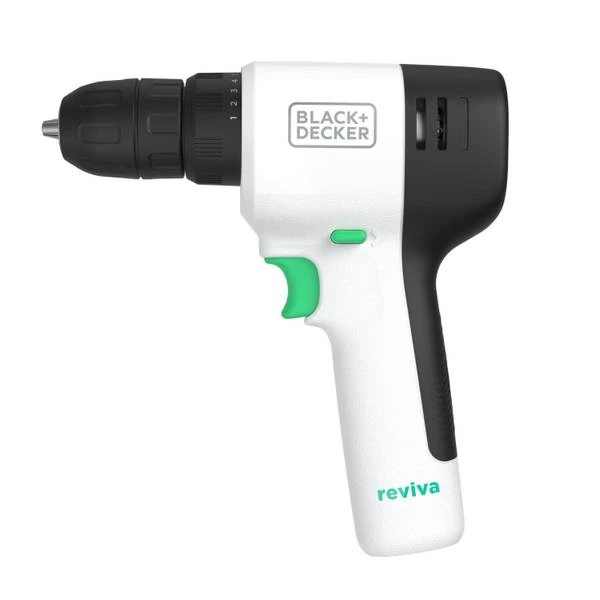 Reviva 12-Volt Maximum Cordless Drill Driver with Integrated Rechargeable Battery