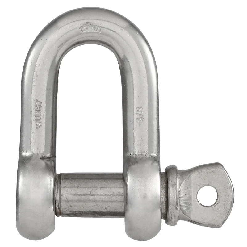 Stainless Steel D Shackle 5/8 In. Model N100-358
