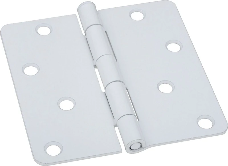 4-inch Prime Coat Interior Door Hinge With Removable Pin