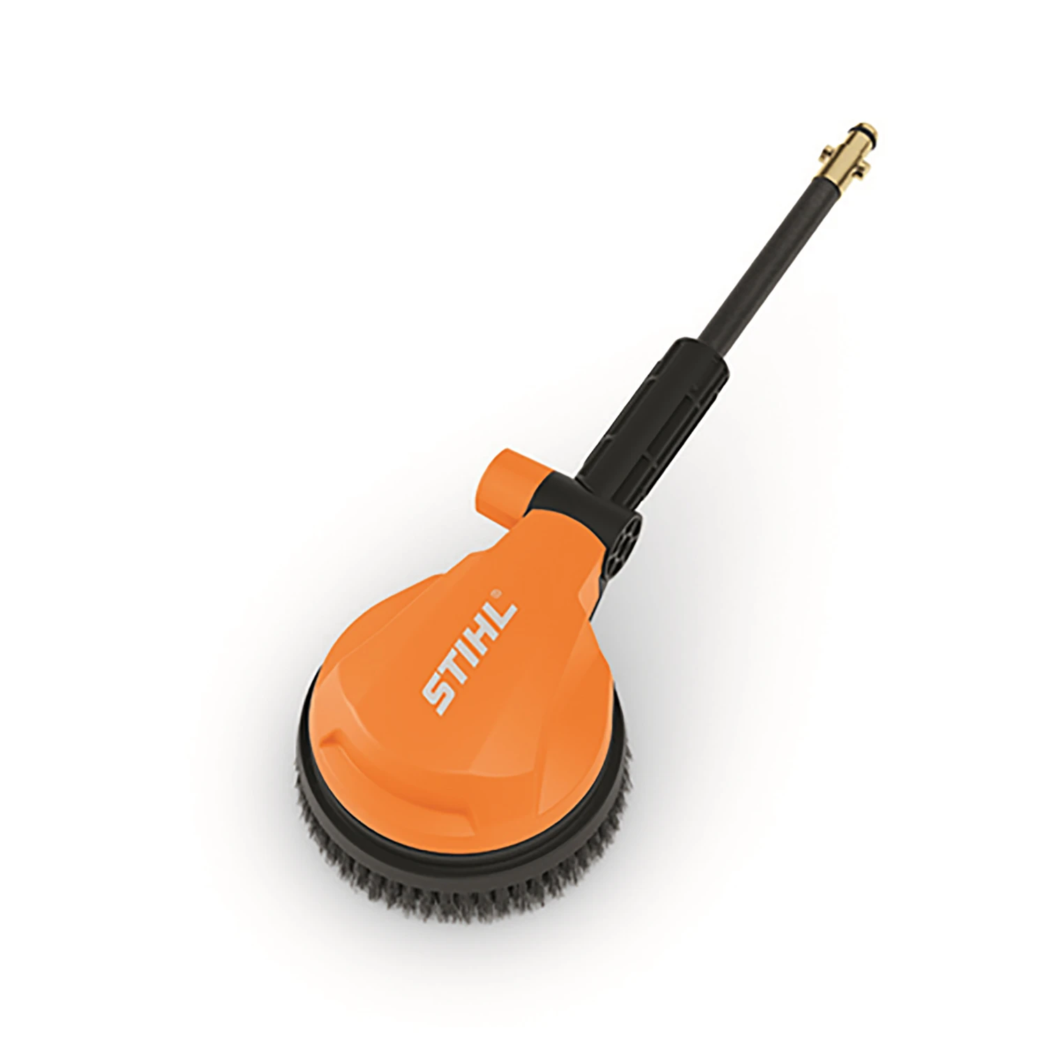 Rotary Pressure Washer Brush Kit With Adjustable Angle And Nylon Brushes