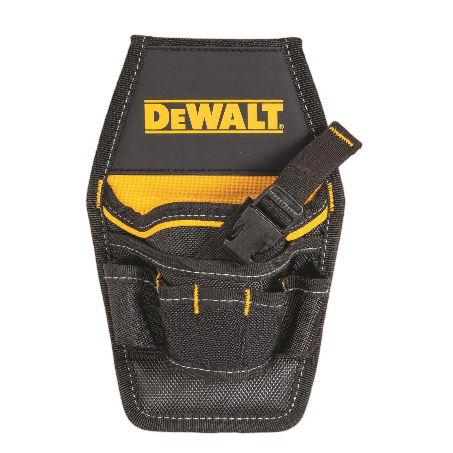 7 Pocket Ballistic Nylon Professional Drill Holster Black/yellow Dwst540501