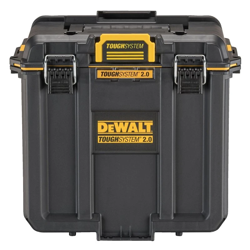 Toughsystem 2.0 Deep Compact Toolbox 15.3 In. Black/yellow With Removable Dividers