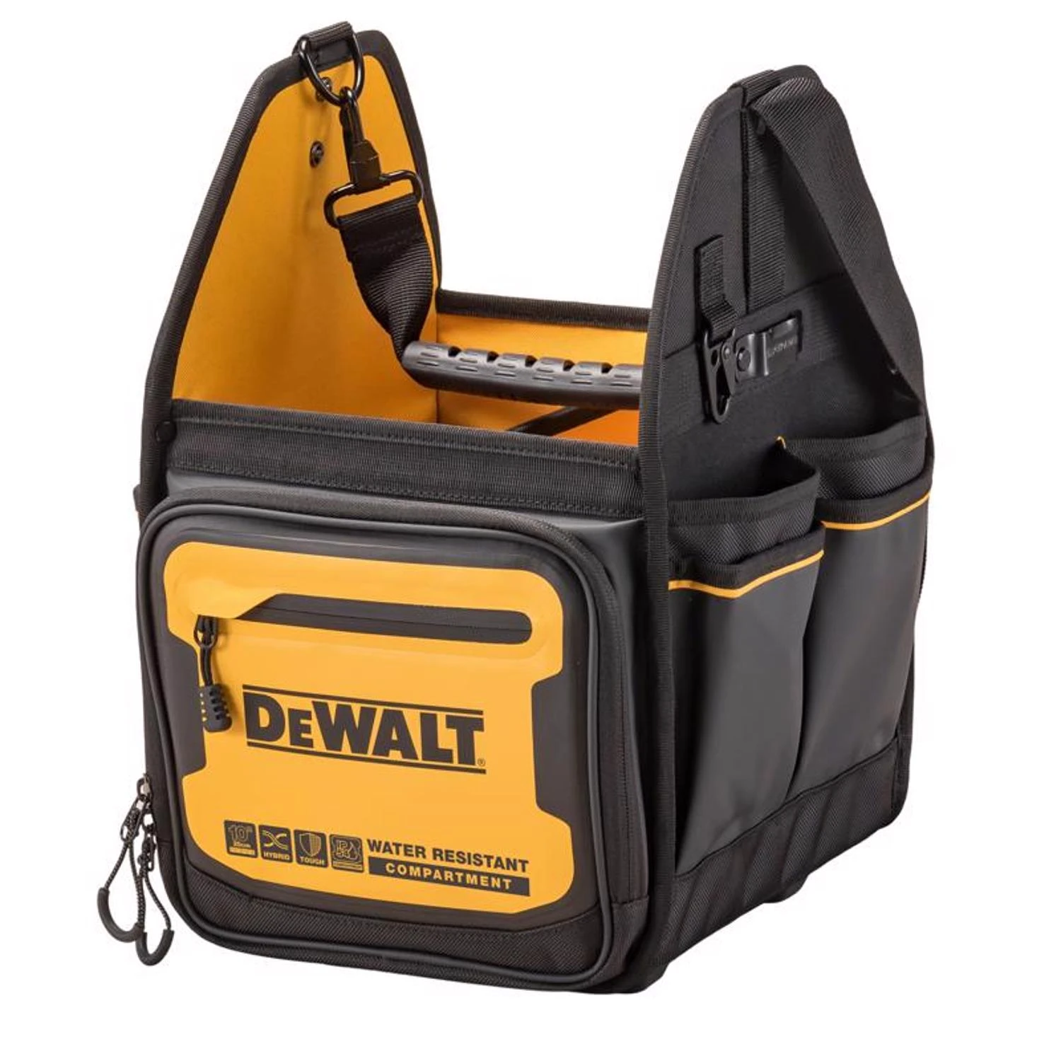 34 Pocket Electrician Tote Bag 11 Inch Black/yellow Model Dwst560105