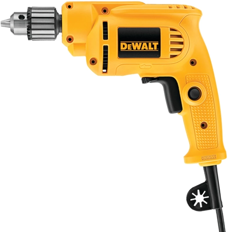 Variable-speed Reversing Drill, 7-amp, 3/8 In. Keyed Chuck, Model Dwe1014