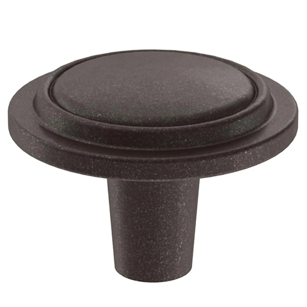 Top Ring Cabinet Knob, Cocoa Bronze, 1-1/4-inch Round, Model P40052c-co-cp