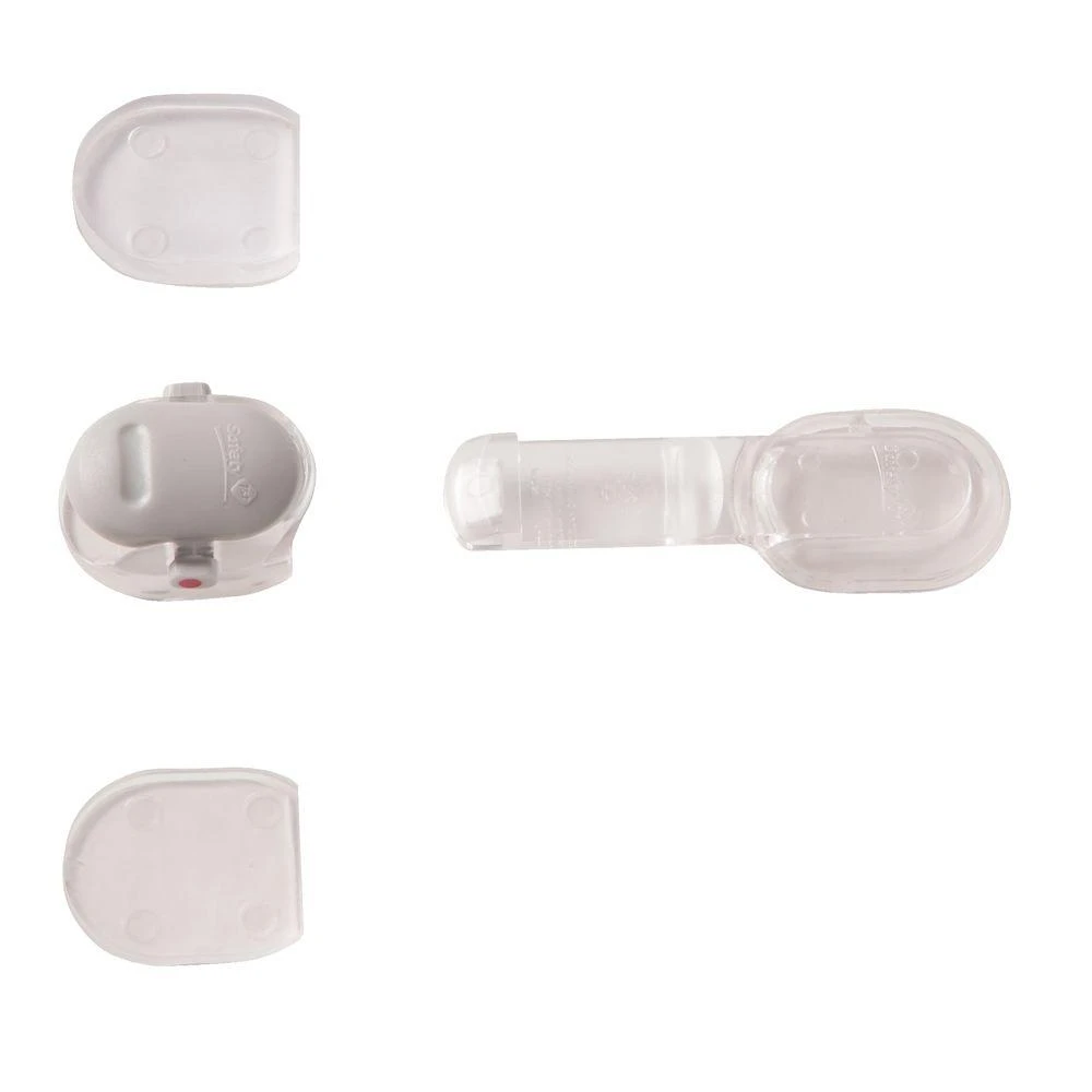 Refrigerator Door Lock, Gray - Model Hs187 For Child Safety