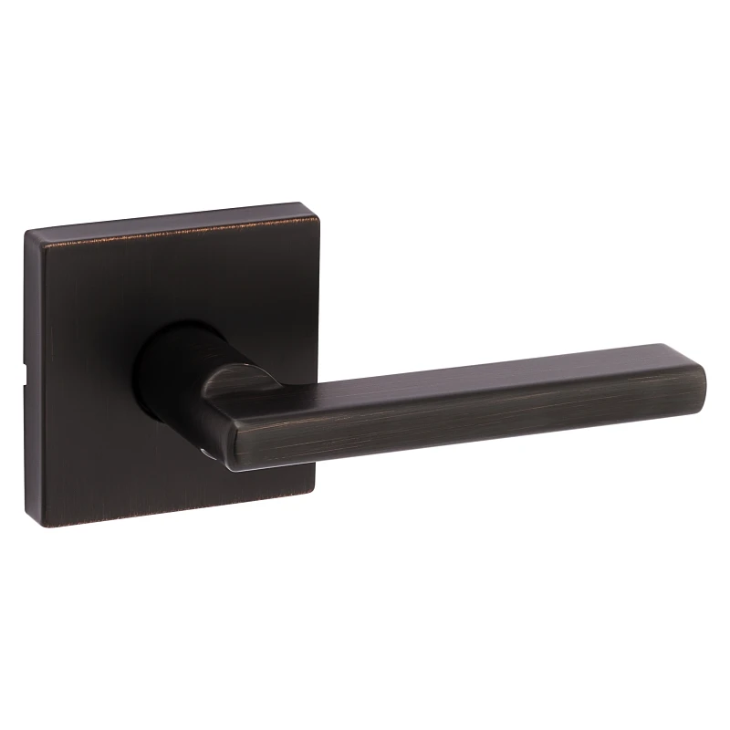 Halifax Passage Lever In Venetian Bronze With Adjustable Latch And Faceplates