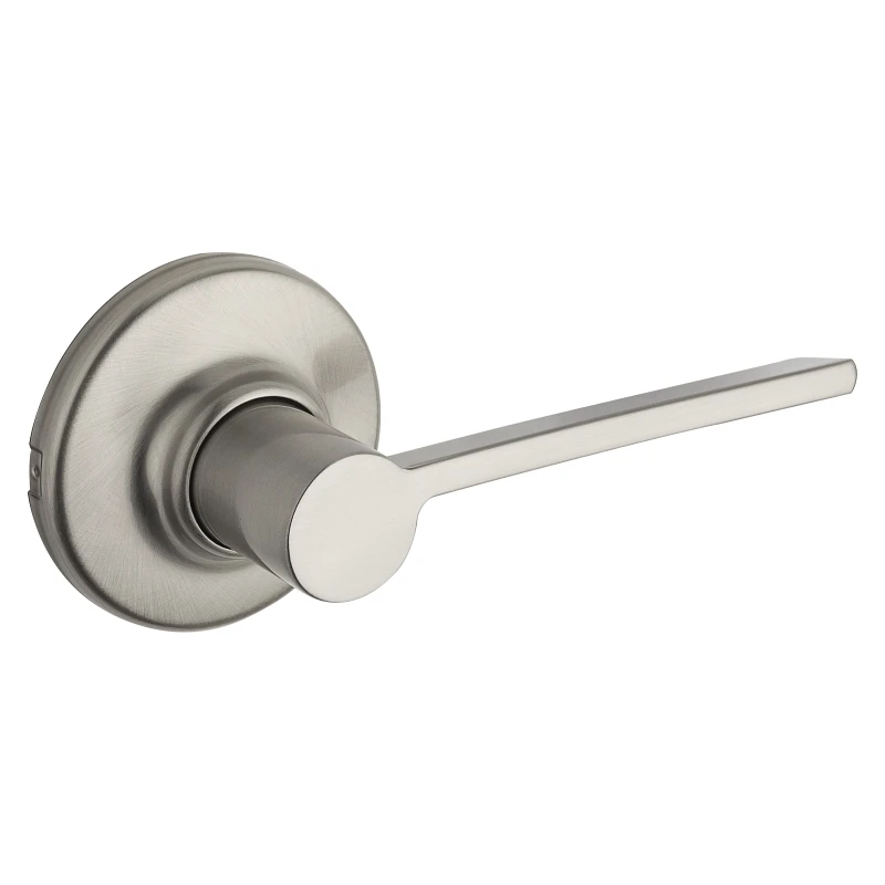 Ladera Passage Door Lever Handle in Satin Nickel Finish